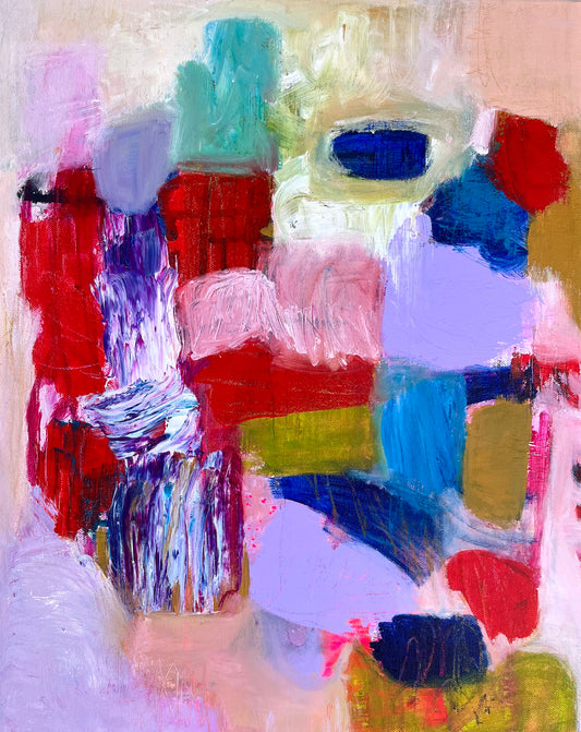 Gelato - Original Painting on Canvas - 16 x 20 inches