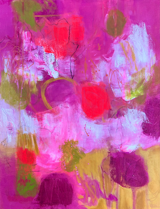 Summer Storm - Original Painting on Canvas - 12 x 18 inches