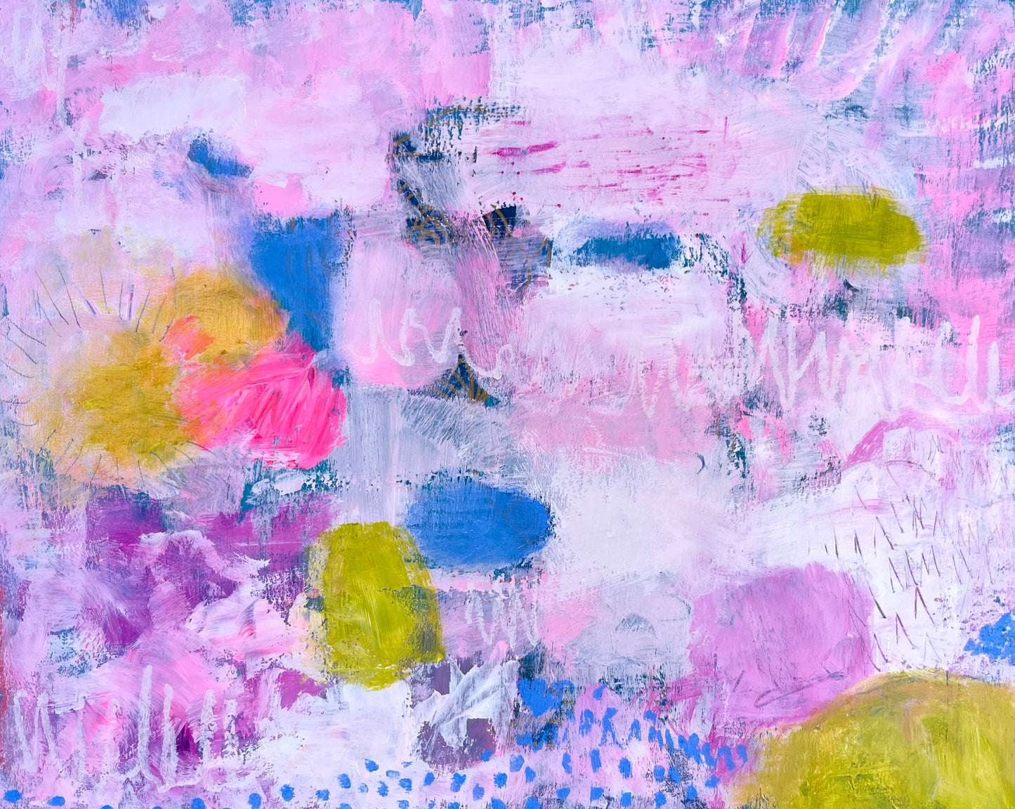 Sunshine Daydream - Original Painting on Wood - 8 x 10 inches - Spring Moments Mini Series