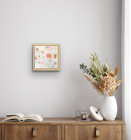 Pause - Framed Canvas Print