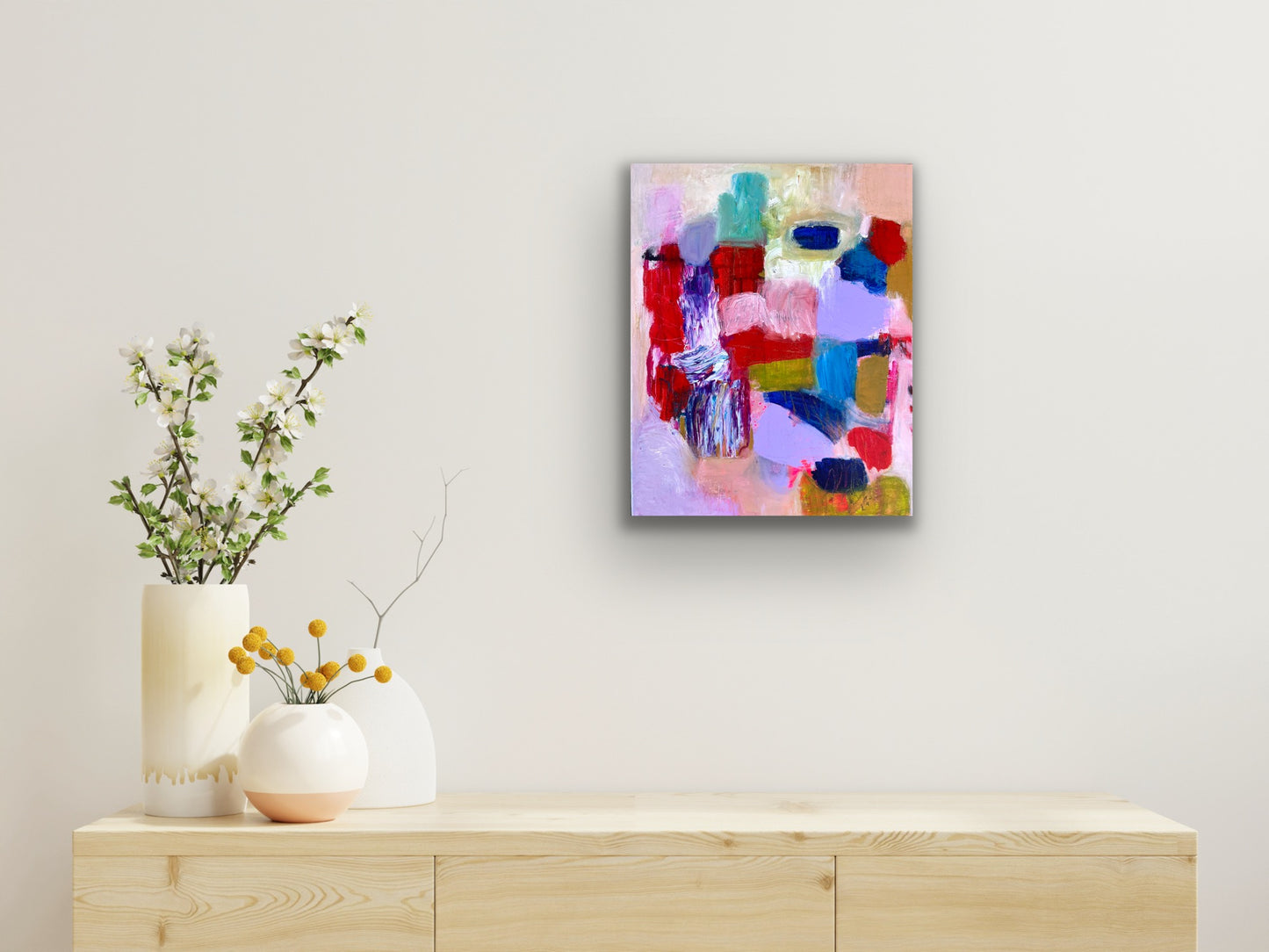 Gelato - 16 x 20 inches - Original Painting on Canvas - Mediterranean Moments Mini Series