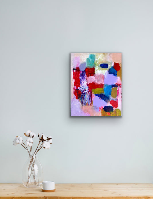 Gelato - Original Painting on Canvas - 16 x 20 inches