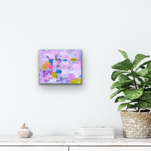 Sunshine Daydream - Original Painting on Wood - 8 x 10 inches