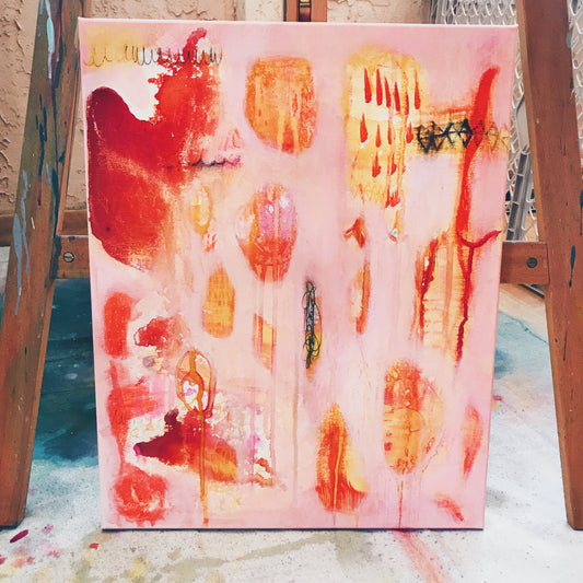 Dancing with Love - 16 x 20