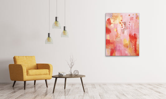 Desert Sunset - 24 x 30