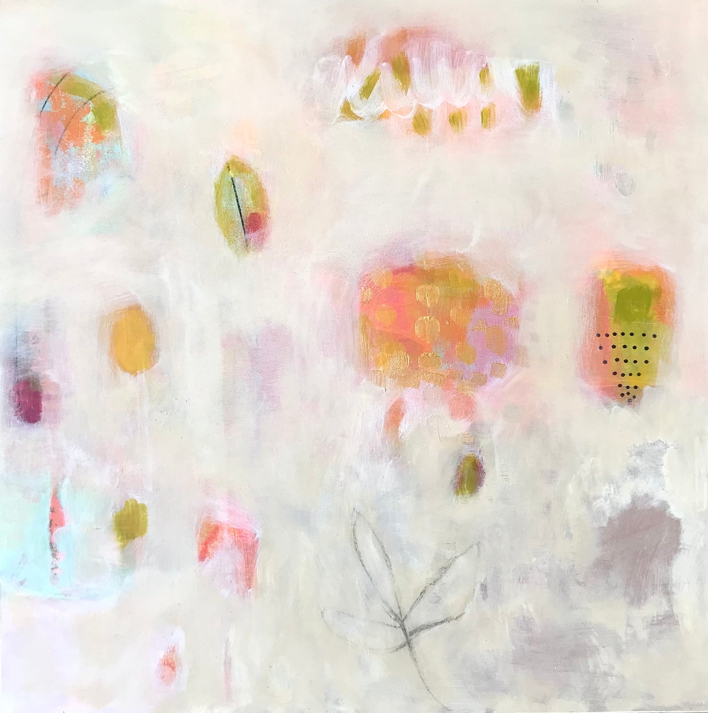 Pause - 12 x 12 inches