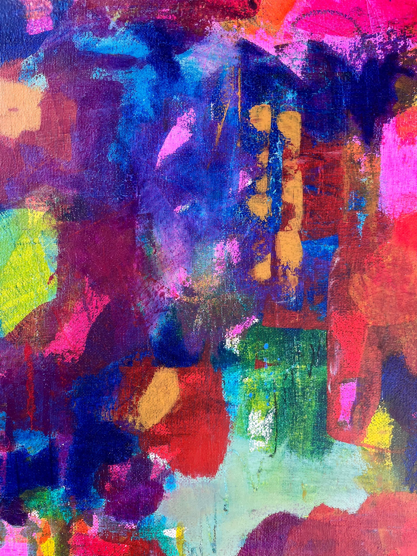 Blend - Original Painting on Canvas - 16 x 20 inches - Tapestry Collection
