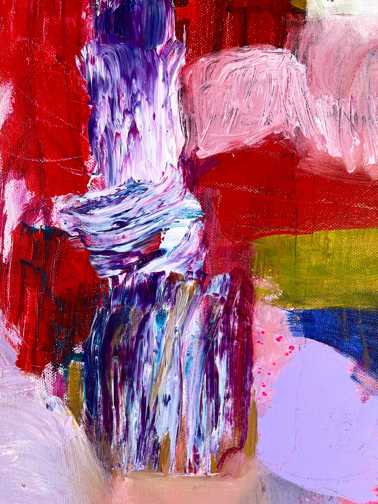 Gelato - 16 x 20 inches - Original Painting on Canvas - Mediterranean Moments Mini Series