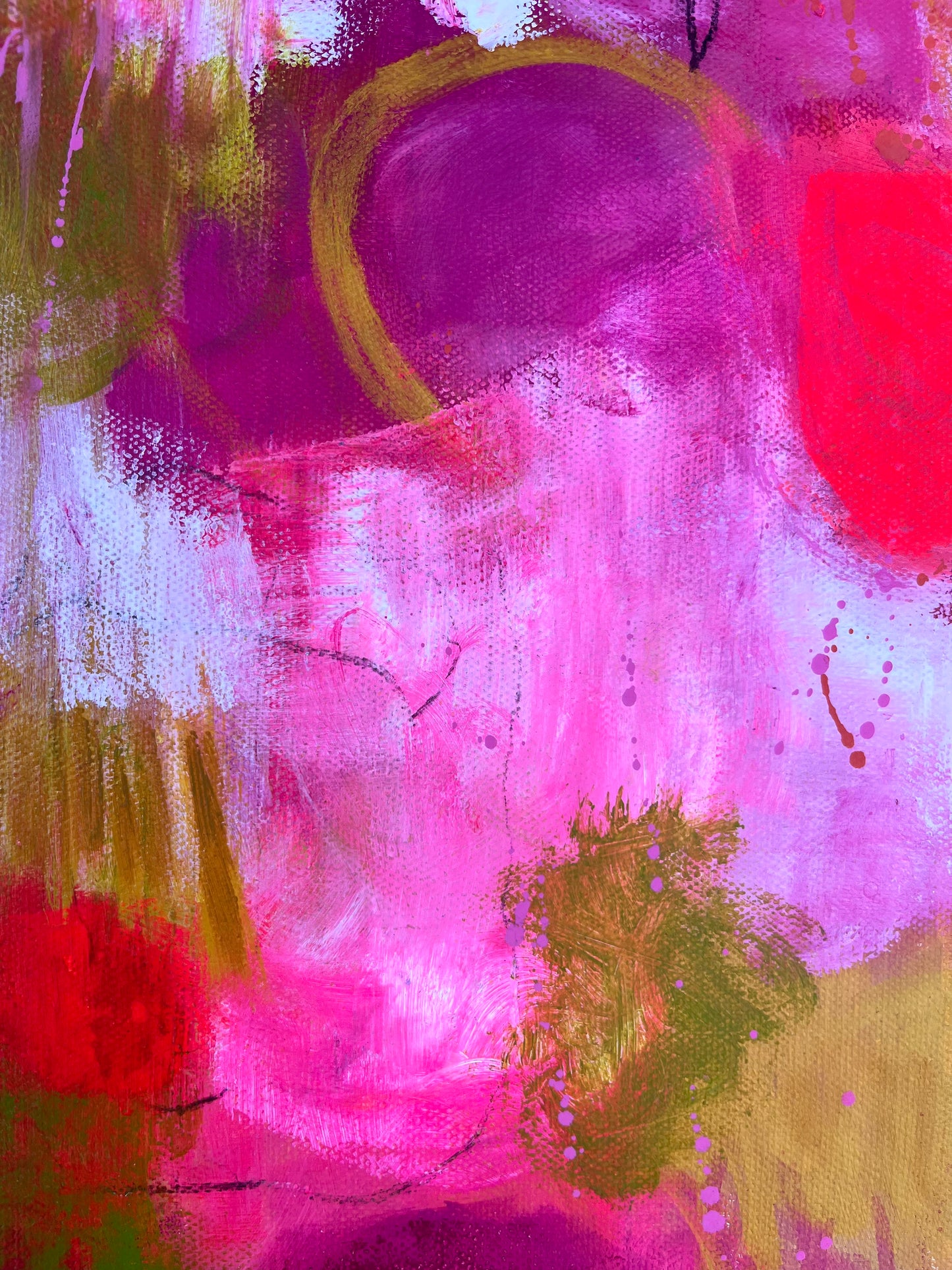 Summer Storm - Original Painting on Canvas - 12 x 18 inches