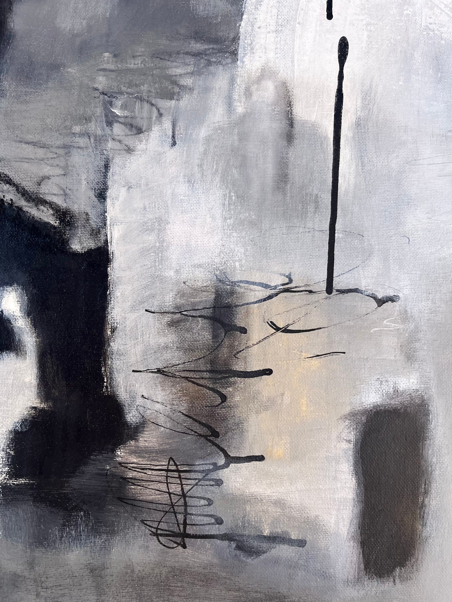 Moonshadow - Original Painting on Canvas - 18 x 24 inches