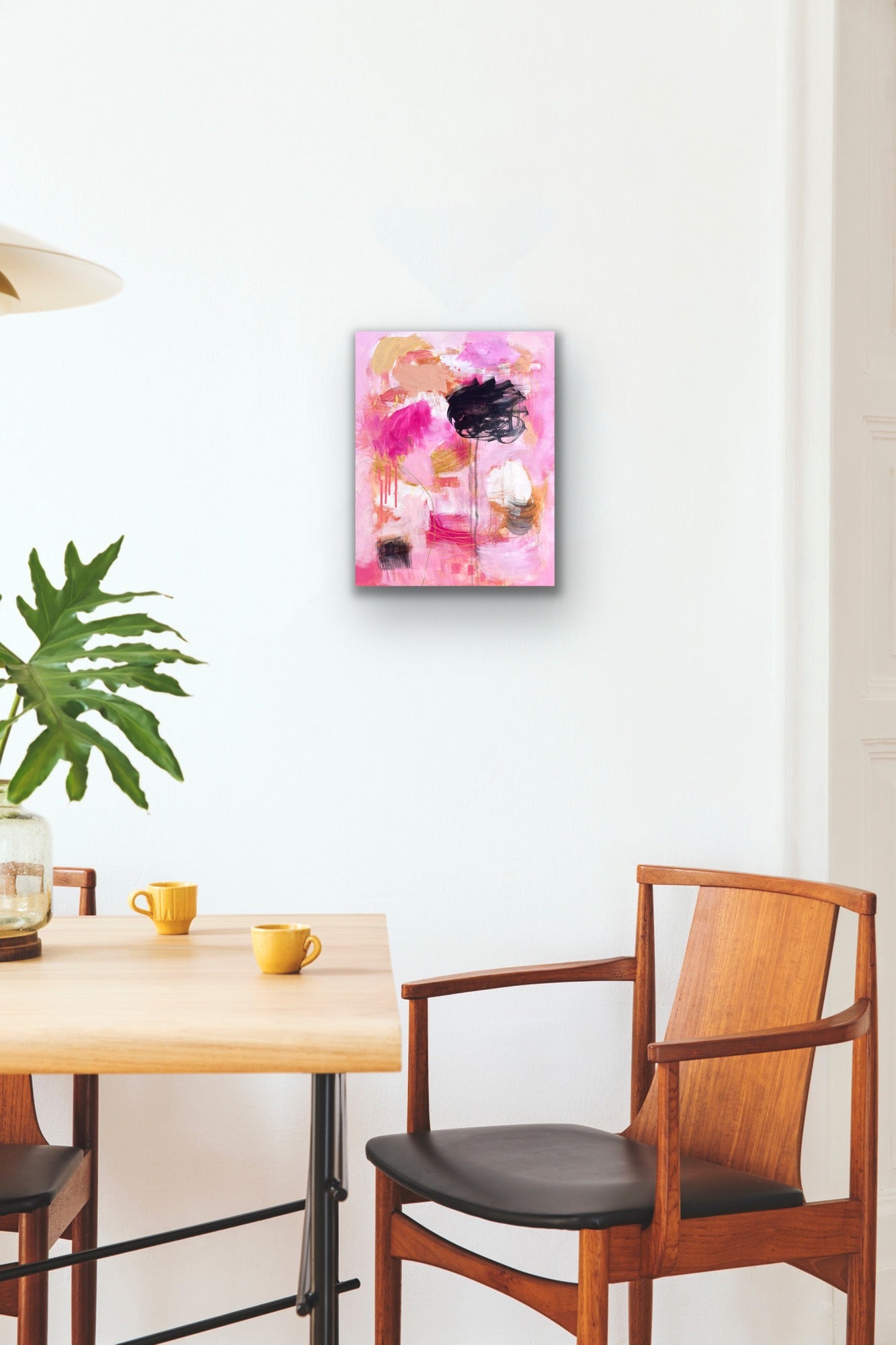 A Dance of Light and Shadow - Original Painting on Canvas - 16 x 20 inches