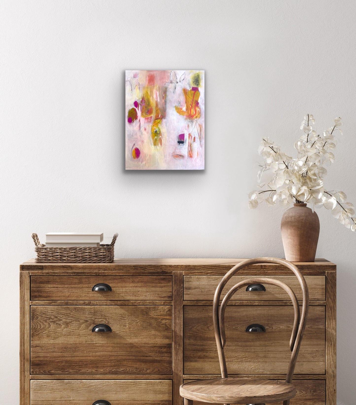 Curves - Original Painting on Canvas - 16 x 20 inches